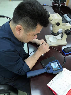 工業(yè)內(nèi)窺鏡芯片行業(yè)服務(wù)現(xiàn)場——芯片壓膠設(shè)備檢測與套筒技術(shù)咨詢